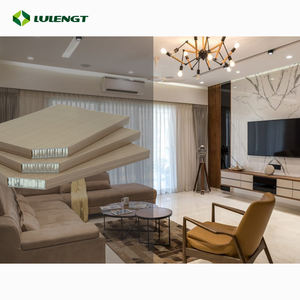 LULENGT Feuilles d'aluminium alvéolaires SPC résistantes à la corrosion Panneaux de plafond alvéolaires SPC résistants aux chocs et aux moisissures - Product Image 4