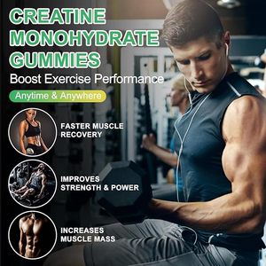 Gummies OEM de Monohydrate de Créatine 5000 mg Nutrition Sportive pour l'Entraînement Taurine, Créatine Aromatisée pour Femmes et Hommes - Product Image 2