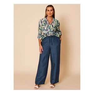 Pantalones de cintura alta para mujer, diseñados para favorecer el movimiento natural, con tela suave y transpirable, ideales para la oficina durante todo el día. - Product Image 6