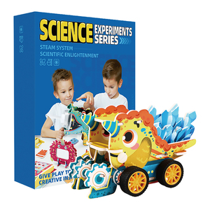 Tự làm khoa học Đồ chơi Kit cho trẻ em giáo dục học đồ chơi giá rẻ xe cơ khí - Product Image 4