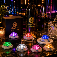 Longstargift OEM ODM RGB Wine Promotion Visual Merchandising Premium Bottle Display ABS LED Bottle Light