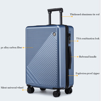 Valise personnalisée d'usine de haute qualité Ensembles bagages chariot à coque rigide pour PC chariot de voyage mallette à bagages