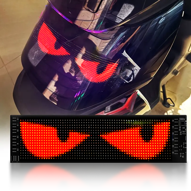 App Control Flexible LED Matrix Panel RGB Text Screen LED Moving Message Sign Board Advertising Display Flexible LED Car Panel