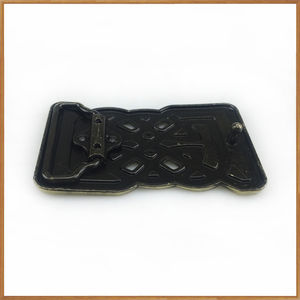 Cintura in lega di zinco con nodo celtico 3D rettangolare color bronzo antico in lega di fibbia produttore in cina - Product Image 5