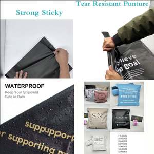 Sobres de Correo Ecológicos Biodegradables de Poli Blanco con Diseño de Logotipo Personalizado, Bolsas de Envío para Zapatos y Calcetines - Product Image 3