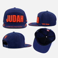 Topi Snapback Kapas Berkualitas Tinggi 7 Panel, Model Terstruktur, Bordir Logo 3D Puff Custom, Pinggiran Datar, dari Produsen OEM