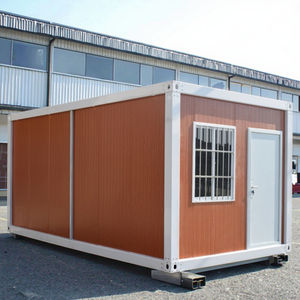 Contenedor de acero modular portátil de 40 pies y 20 pies, casa de cocina, cabina prefabricada de montaje rápido para terrenos sin usar para uso en centros comerciales de oficina - Product Image 5