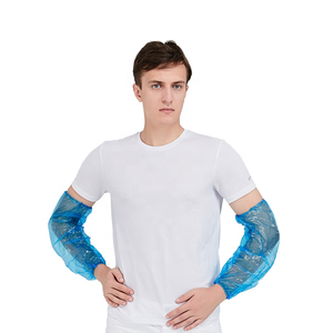 Couvre-<span class=keywords><strong>bras</strong></span> à manches jetables, manchons étanches avec une seule bout élastique <span class=keywords><strong>pour</strong></span> la Protection des <span class=keywords><strong>bras</strong></span>, pièces - Product Image 2