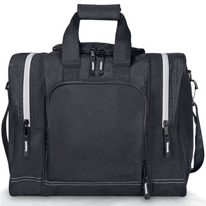 <span class=keywords><strong>Sac</strong></span> à balles de <span class=keywords><strong>bowling</strong></span> 2 poches pour chaussures de <span class=keywords><strong>bowling</strong></span> jusqu'à la taille 14 pour hommes et accessoires pour balle simple avec support de balle rembourré - Product Image 2