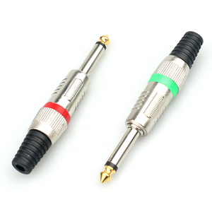 P10 <span class=keywords><strong>6.35</strong></span> <span class=keywords><strong>6.35</strong></span>มิลลิเมตร1/4โมโนสเตอริโอ <span class=keywords><strong>Trs</strong></span> แจ็คเสียบเชื่อมต่อ - Product Image 4