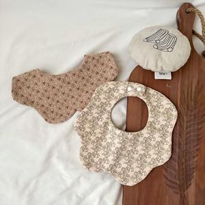 Wendbarer Baby-Sabberlätzchen aus Superweicher Baumwolle mit Niedlichem Aufdruck, Wasserdichtes Baby-Lätzchen für Säuglinge und Kleinkinder beim Füttern - Product Image 3