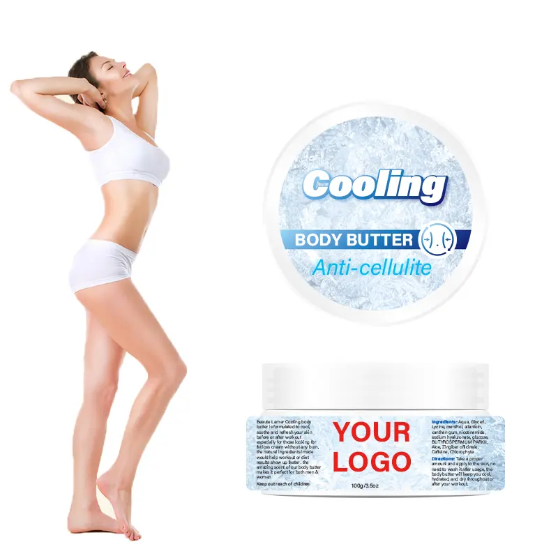 Cooling Gel Anti Cellulite Waist Slimming Fat Loss Cream Private Label Custom Natural Body Parts Weight Loss 3 Years OEM/ODM