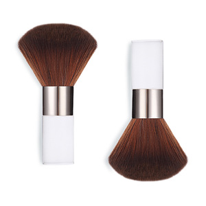 Playboy Hairbrush Oval Bristle Paddle <b>Brush</b> For Hair Styling And Cleaning Stray Hairs Transparent Handle - Product Image 1