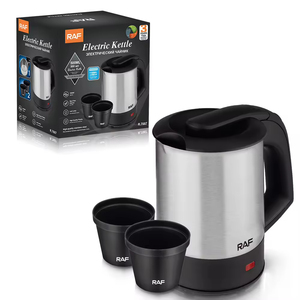 Bouilloire électrique portable en acier inoxydable de qualité européenne, capacité 0,5 L, fonction d'arrêt automatique, vente en gros d'usine - Product Image 5
