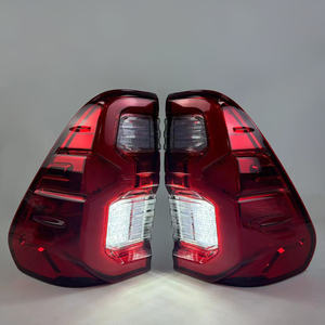 Phụ Kiện Xe Hơi Xe Tải Xe Tải Off Road LED Xếp Đèn Dừng Ánh Sáng Xe Đuôi Ánh Sáng Phía Sau Ánh Sáng Đèn Cho Toyota Hilux Revo 2020 2021 - Product Image 4