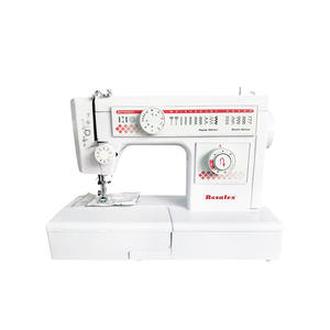 Machine à coudre domestique 811, 800 points par minute, boutonnière en quatre étapes, point de chaînette à aiguille simple, configuration à plat, moteur intégré - Product Image 1