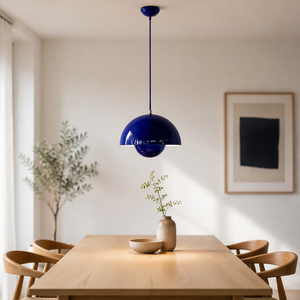 Lámpara Colgante de Diseño Danés de Calidad Original, Modelo VP1, Estilo Nórdico Minimalista, Luminaria LED de Hierro para Comedores - Product Image 5