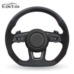 Volante SOON TODA para <span class=keywords><strong>Audi</strong></span> RS3 8V Sportback de Fibra de Carbono con Alcántara, Palancas de Cambio LED, Diseño para Pista - Product Image 2