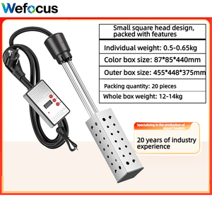 <span class=keywords><strong>Calentador</strong></span> <span class=keywords><strong>de</strong></span> agua <span class=keywords><strong>de</strong></span> 2500W con enchufe US/EU/AU, varilla calefactora rectangular con regulación <span class=keywords><strong>de</strong></span> tiempo, adecuado para piscinas, bañeras y cubos. - Product Image 5