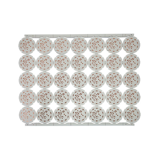 High Thermal Conductivity Aluminum Base MCPCB with OSP/HASL/LFHASL/ENIG Surface Finish for LED Lighting Fixtures
