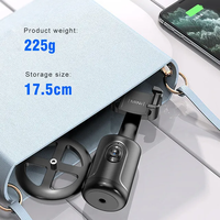 Stabilisateur de cardan P01 PRO avec suivi IA 360° sans application, fonctionnement à un clic, objectif réglable pour l'enregistrement vidéo et le direct