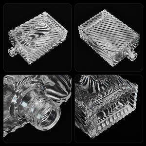 Emballage de bouteille en verre personnalisée pour vin, whisky, brandy, vodka, rhum, <span class=keywords><strong>gin</strong></span>, tequila, 500 ml - Product Image 2