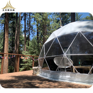 Tienda de lujo geodésica dom, casa de carpas eco para acampar al aire libre, otras tiendas - Product Image 1