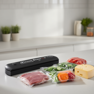 Selladora al Vacío Myrva de 32 cm con Cortador Incorporado, Máquina Automática para Conservación de Alimentos, Eléctrica, 120W, Bajo Ruido - Product Image 2