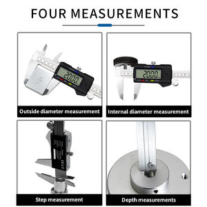 เครื่องมือวัดขนาดดิจิทัลขนาด150มม. เครื่องมือวัดขนาด0-150มม./6นิ้วเครื่องมือวัดขนาด200มม. 300มม. จากโรงงาน - Product Image 5