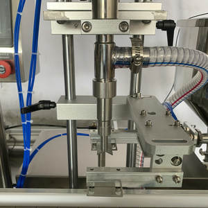 Máquina de llenado de alta velocidad de un solo cabezal para salsa, miel, mantequilla de cacahuete, con bomba de rotor servo, equipo automático para videos de informes. - Product Image 1