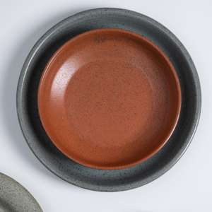 Assiette à dîner en céramique et <span class=keywords><strong>porcelaine</strong></span> <span class=keywords><strong>de</strong></span> style rustique PITO, vaisselle <span class=keywords><strong>de</strong></span> restaurant, ensemble <span class=keywords><strong>de</strong></span> vaisselle pour restaurant - Product Image 1