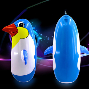 Wholesale Custom High Quality PVC Water-Filled Toys Indoor and <strong>Outdoor</strong> Children's Inflatable Penguin <strong>Boxing</strong> <strong>Bags</strong> for Sale - Product Image 3