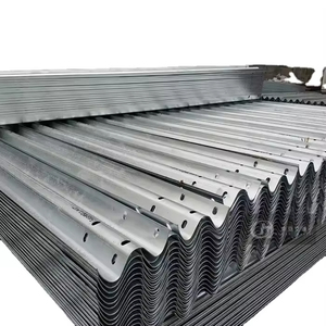 Guardrail original supplier highway safety W-beam galvanized steel guardrail - Product Image 1