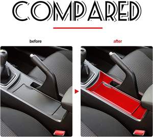 Marco de Panel de Freno de Mano de Fibra de Carbono 2024 y Cubierta de Soporte para Portavasos, Adhesivo <span class=keywords><strong>Interior</strong></span> para <span class=keywords><strong>Mazda</strong></span> <span class=keywords><strong>3</strong></span> 2010 2011 2012 <span class=keywords><strong>2013</strong></span> - Product Image 3