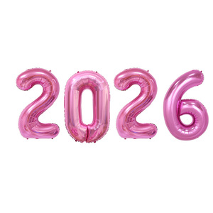 ชุดลูกโป่งดิจิทัลขนาด 32 นิ้ว 40 นิ้ว ปี 2026 สำหรับงานฉลองวันส่งท้ายปีเก่า งานปาร์ตี้ และตกแต่ง - Product Image 5