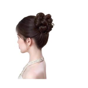 วิกผมแบบพันเองได้ วิกผมไฟเบอร์คาเนคาลอน ไม่ต้องใช้กาว สำหรับทุกรูปหน้า แบบคาดศีรษะ รุ่น 1 Py588 5 - Product Image 2