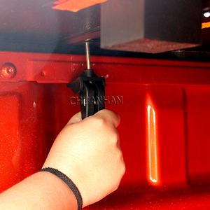 Couvre-caisse de camion Great Wall Steed 5, toit rigide en aluminium, tonneau tri-pliant pour Chevy Silverado 2015 Colorado Tacoma-Similar <span class=keywords><strong>Ranger</strong></span> - Product Image 4