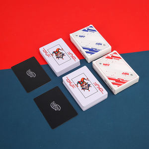 أوراق لعب تكساس هولدم عملية من البلاستيك المقاوم للتمزق للترفيه في الحانات والفعاليات وليالي ألعاب البوكر مع الأصدقاء - Product Image 6