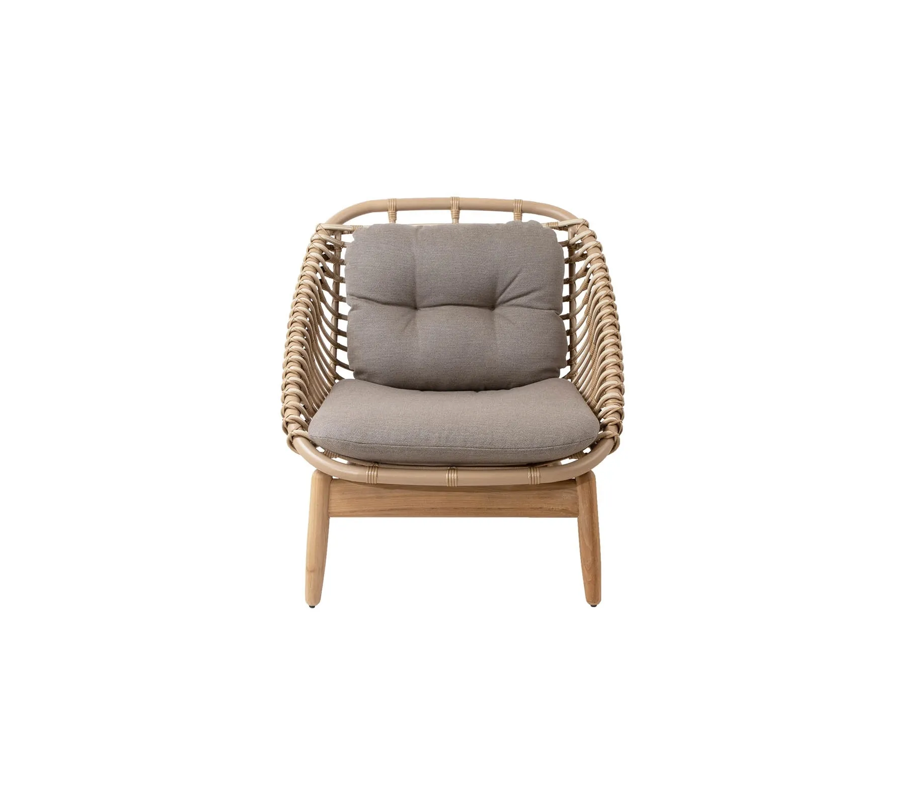 Conjunto de sofá de madera de teca moderna para exteriores, muebles de jardín de madera, patio, silla de ratán con juego de silla