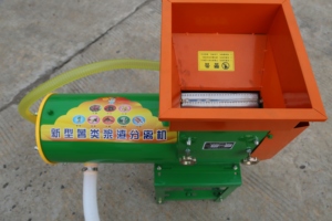 เครื่องแยกแป้งมันสำปะหลัง มันเทศ และมันฝรั่งแบบใช้มอเตอร์ไฟฟ้า ยอดนิยม พร้อมเกียร์และลูกปืนประสิทธิภาพสูง - Product Image 4