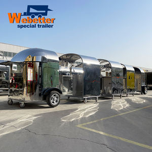 Camion de restauration mobile Webetter, bar à bière, café, boissons, poulet frit, popcorn, gelato, <span class=keywords><strong>remorque</strong></span> en acier inoxydable, food truck - Product Image 4