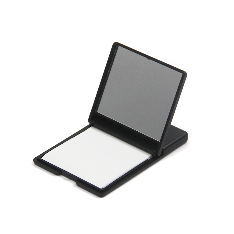 Настраиваемый Логотип, натуральная масляная бумага, абсорбирующая бумага для лица, набор с зеркалом и слоем с зеркалом