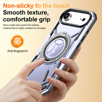 Coque de téléphone antichoc robuste avec béquille magnétique intégrée pour iPhone 17 Air Plus Pro Max – Housse de protection blindée