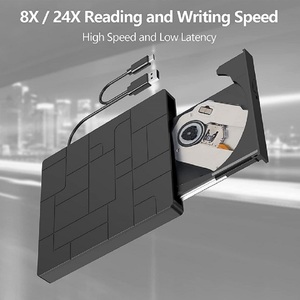 Lecteur de <span class=keywords><strong>DVD</strong></span> portable <span class=keywords><strong>ultra</strong></span>-mince USB 3.0 haute vitesse avec 2 hubs et lecteur de carte TFSD, graveur de <span class=keywords><strong>DVD</strong></span> externe - Product Image 3