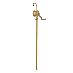 Pompe à tambour rotative en bronze d'aluminium haute performance, à manivelle, pour transfert de carburant/diesel/kièrosène/huile de lubrification/huile moteur, personnalisable OEM - Product Image 1