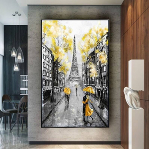 Décoration d'intérieur Art déco Nature morte 100% peinture à la main Acrylique texturé Minimaliste Grandes images murales Peinture à l'huile moderne faite à la main - Product Image 5