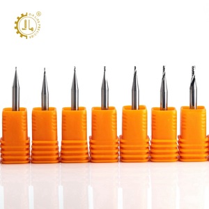 Fresa de corte de madera, broca de carburo, cortador de molino de extremo de flauta única 3.175 para acrílico - Product Image 1