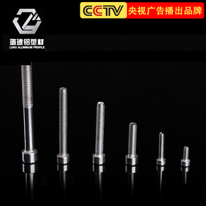 Tornillos Cilíndricos de Perfil de Aluminio Luhu, Pernos Hexagonales Internos de Acero Inoxidable, Fijaciones Estándar, Pernos para Puertas y Ventanas - Product Image 4