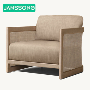 Set di mobili <span class=keywords><strong>da</strong></span> <span class=keywords><strong>giardino</strong></span> in legno di <span class=keywords><strong>Design</strong></span> moderno, tra cui poltrona e divano per Villa per Patio e divano <span class=keywords><strong>da</strong></span> esterno - Product Image 2