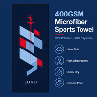 Serviette de sport durable et lavable, sans peluches, sans bouloches, idéale pour le basketball, la course à pied, la gym, Noël
